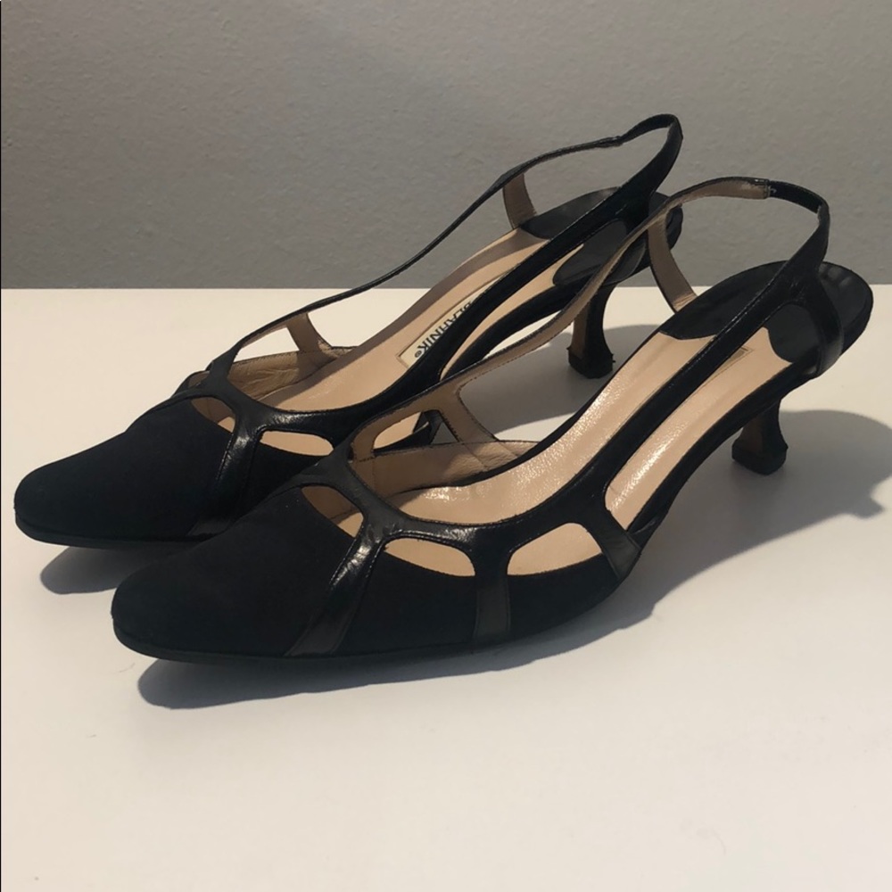 Black Manolo Blahnik Heels